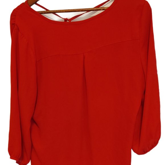 Reitmans Red Blouse - Picture 3 of 3
